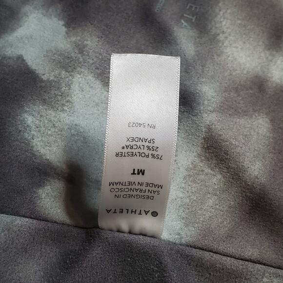 Athleta Womens Size MT Elation Printed 7/8 Tight Watercolor 657538 - Picture 8 of 8